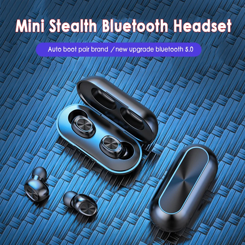 1 Kos B5 Bluetooth Slušalke TWS Brezžični Čepkov TWS V Uho Čepkov Nepremočljiva Mini Slušalke 3D Stereo Za Huawei Xiaomi