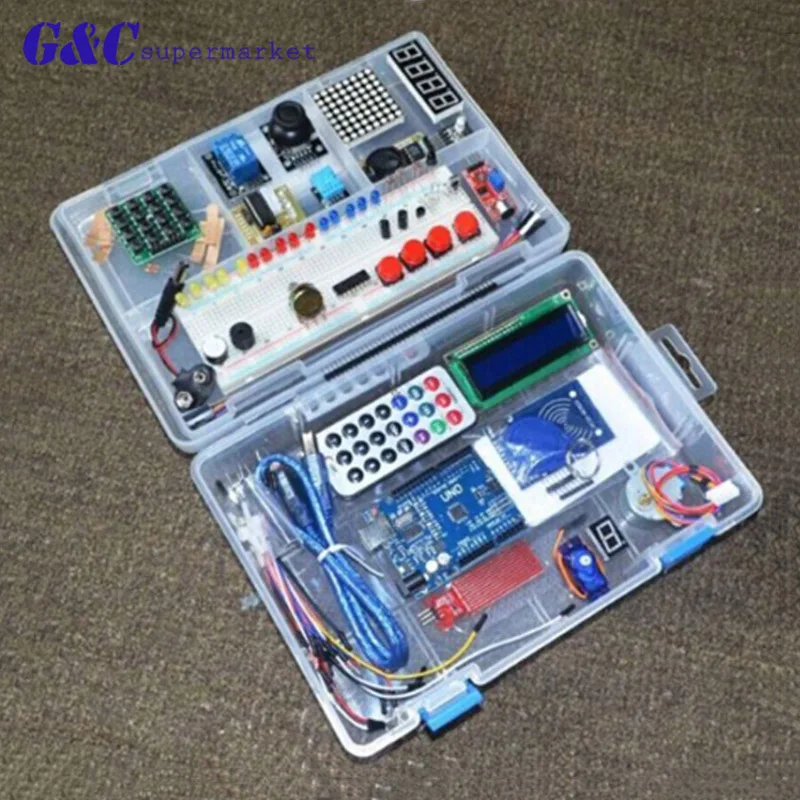 1 Nastavite Učenje Starter Kit RFID za Arduino UNO R3 Nadgrajena Različica Učenje Suite diy elektronika