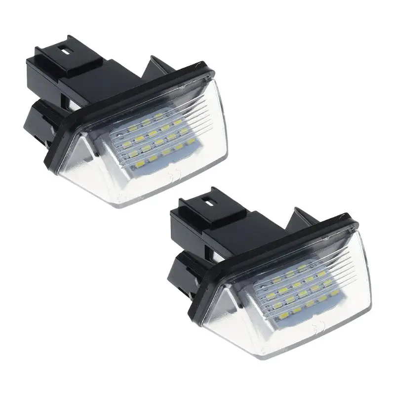 1 Par 18 LED Številka Licence Ploščo Luči luči Za Peugeot 206 207 307 308 406 Citroen C3/C4/C5/C6 X6HF
