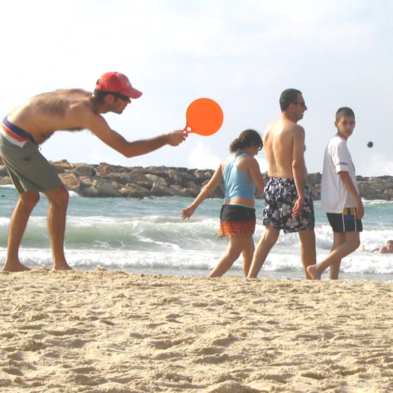 1 Par Plastičnih Matkot Veslo Izraelski Veslo Žogo - Beach Tenis -Pro Kadima Otrok Najljubši Vroče Igrače Otroci Zabava Na Prostem Igrače, Šport