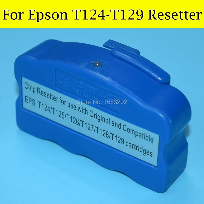 1 PC Chip Resetter Za Epson T126 T127 T128 T129 WF-7010/WF-7510/WF-7520/WF-3540/WF-3520 Tiskalnik
