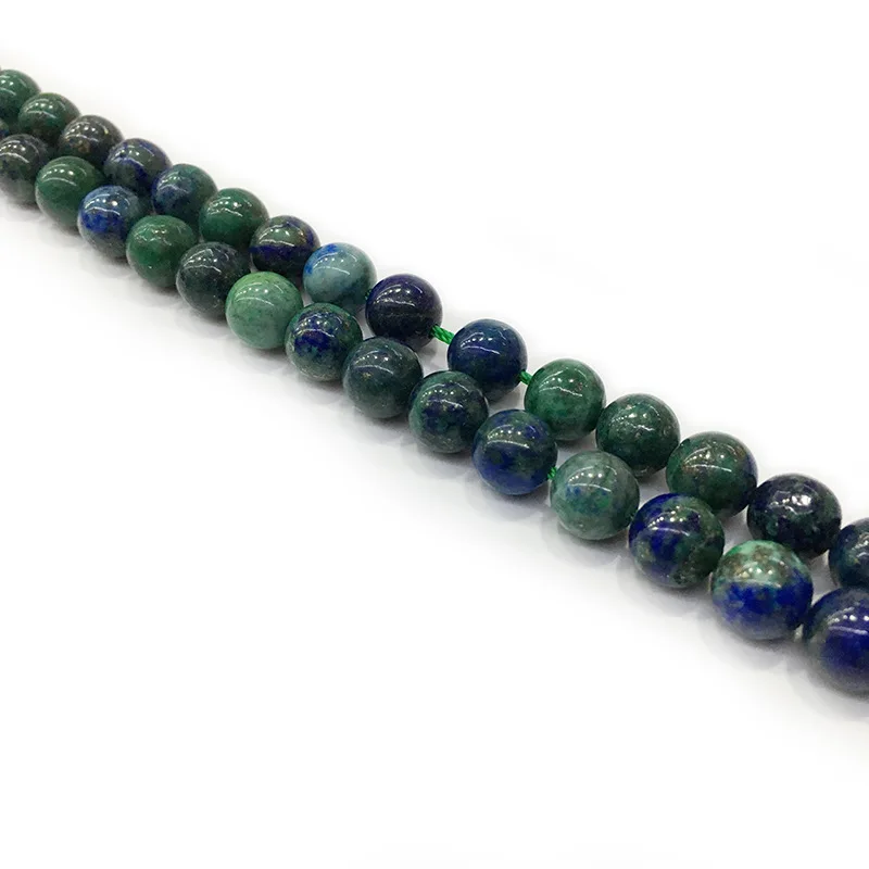 1 Sklop Naravnih Phoenix Lapis Lazuli Kroglice Turquoised Barvni Krog Kamna Noge Ročno Nakit Material DIY Distančnik Čar Ugotovitve