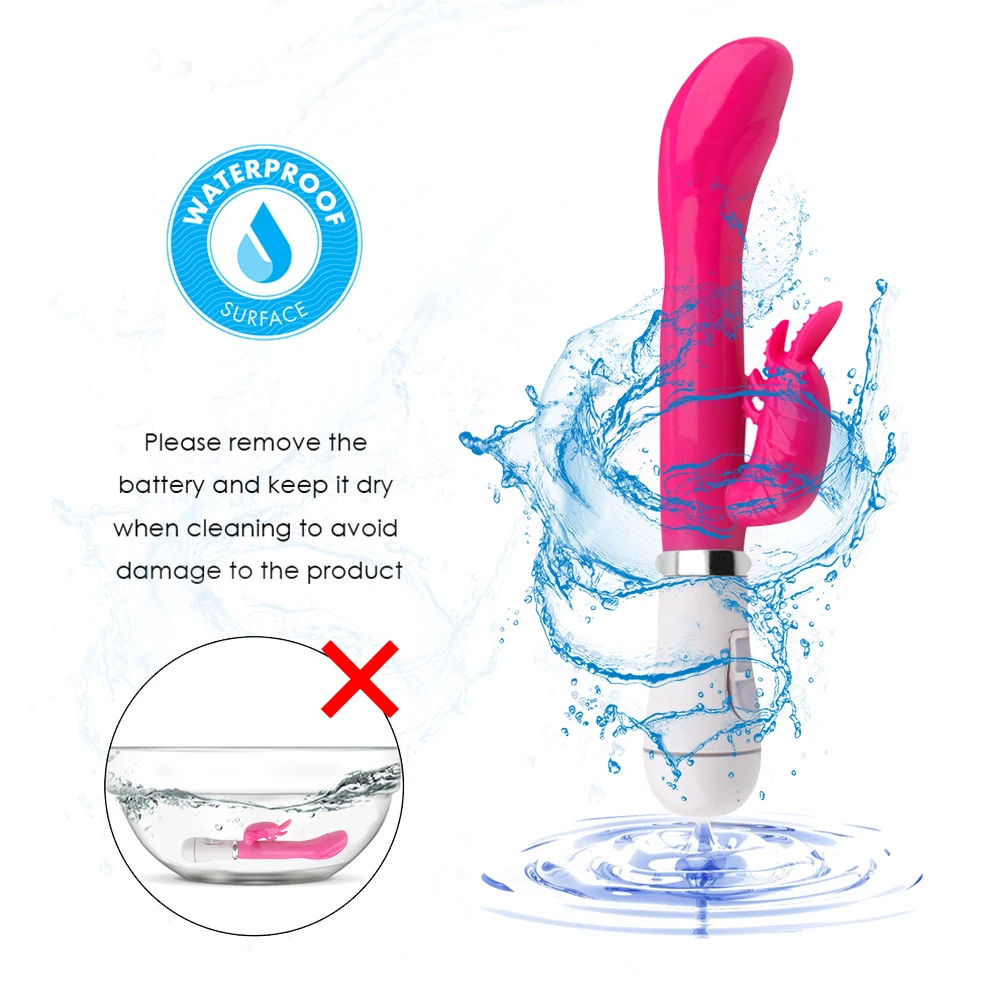 10 Hitrost G Spot Vibrator za ženske Dildo Sex igrača Rabbit Vibrator Vaginalne Klitorisa massager Ženski Masturbator Sex Igrače za Ženske