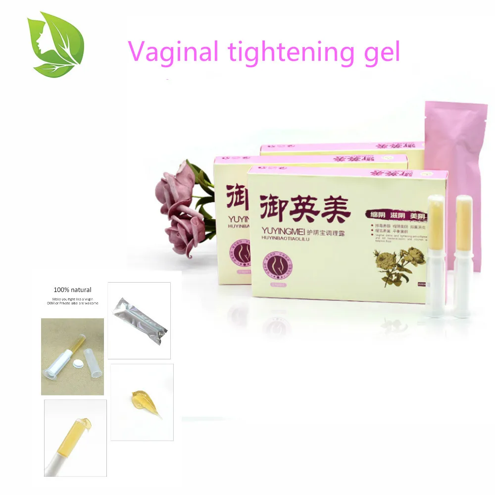 10 Kos= 2 Škatle Vaginalne Poostritvijo Gel Zmanjšanje Yam Skrči Zaostritev Vagina Žensko Higieno Vagina Popravila Palico Ozka Vagina
