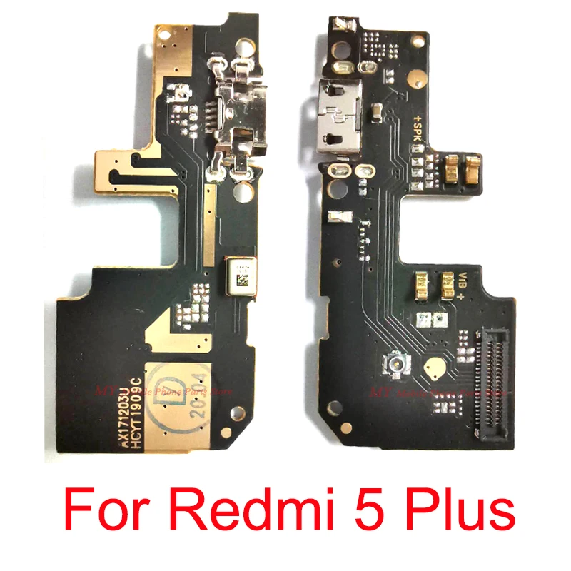 10 KOS Polnilnik USB Polnjenje Vrata Dock Priključek Odbor Flex Kabel Za Xiaomi Mi Redmi 5 Plus 5+ Redmi5 Plus Redmi5+ 5plus Del