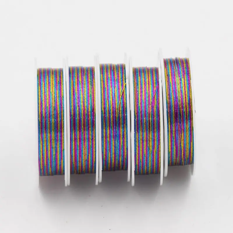 10 kosov/Veliko 0,3 mm/0,4 mm/0,5 mm Premer multicolor Papir zavit likalnik Žica za Noge niz DIY Kovinske obrti, žica, dodatki