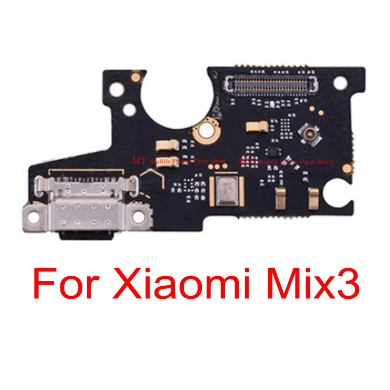10 KOSOV Zaračuna Odbor Flex Kabel Za Xiaomi Mi Mix 3 Mix3 Polnjenje prek kabla USB Polnilnik Priključek Odbor Dock Flex Kabel za Popravilo Del