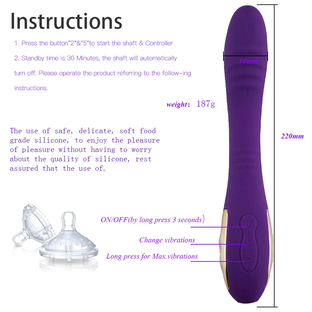 10 Speed USB Polnilne Čarobno Palico Massager Vibrator za Klitoris Stimulator G spot Vibrator Adult Sex Igrača za Žensko Odraslih Izdelka