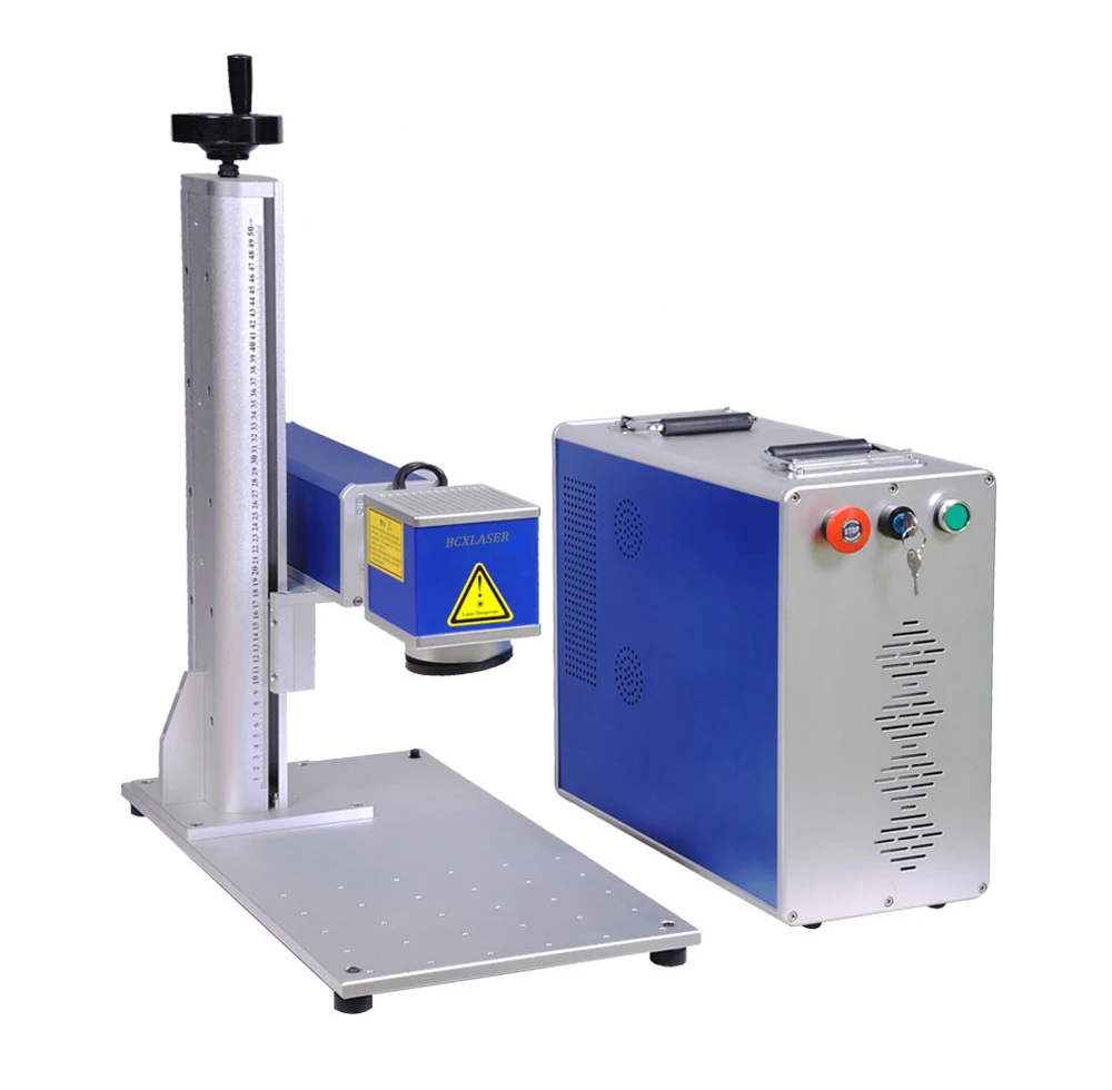 10 W / 20 W / 30W Samodejno Fiber Laser Marking pralni Lasersko graviranje stroj ZA kovino
