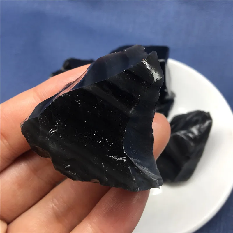 100 g Naravne Crystal obsidian Padle Kamen Rock Quartz Grobo Mineralov Vzorcu Gemstone Reiki Čakro Dekor darilo