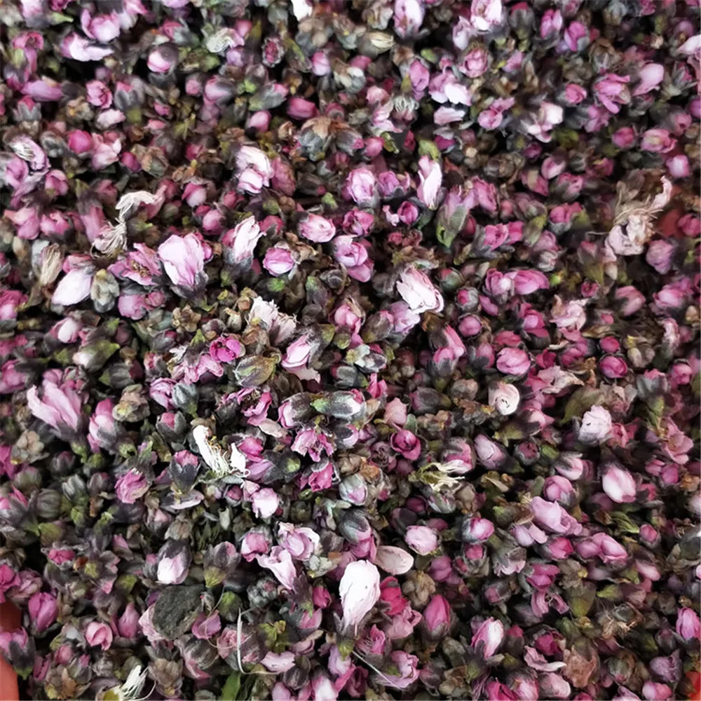 100 g Naravnih breskev brsti organskih dišeče posušene breskve cvetje bud zeliščni breskov cvet brsti