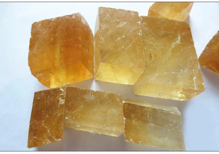 100 g Naravnih zlato kalcita surovega kamna oprema kristalno mineralnih kristalov