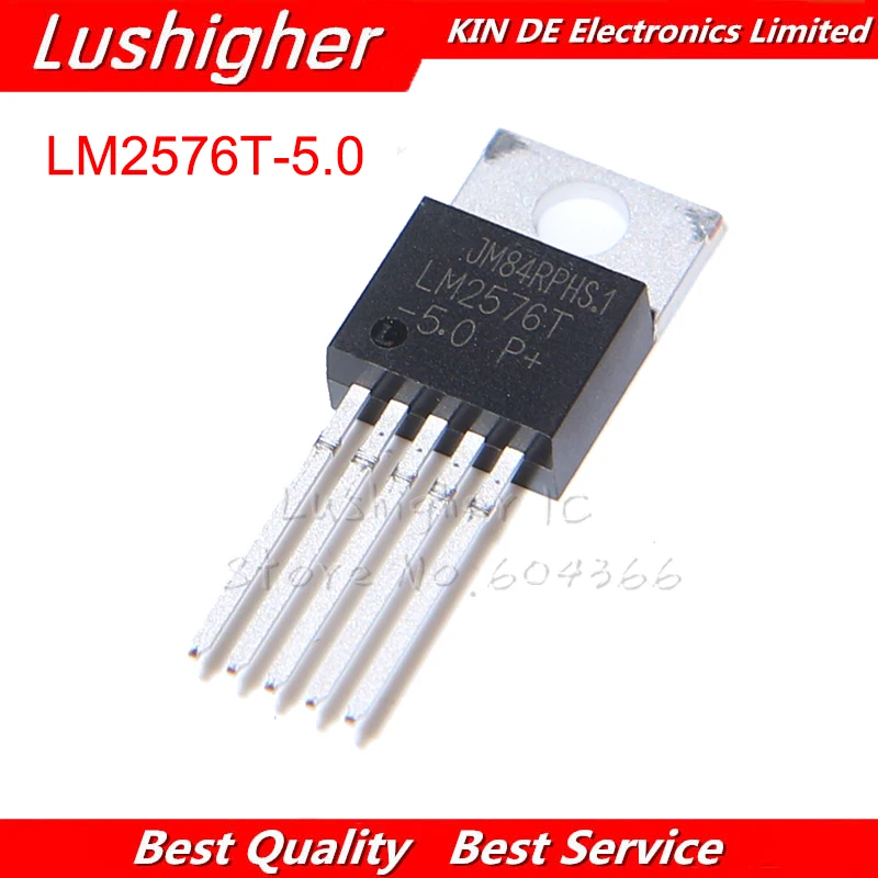 100 KOZARCEV LM2576T-5.0 TO220 LM2576T 5V LM2576 TO-220-5