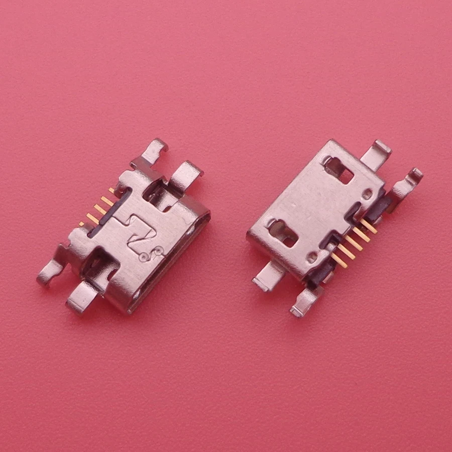 100 kozarcev Micro USB 5pin Mini Priključek za Polnjenje Mobilnih Vrata Za Motorola Moto C Plus XT1723 XT1724 Popravila Zamenjava