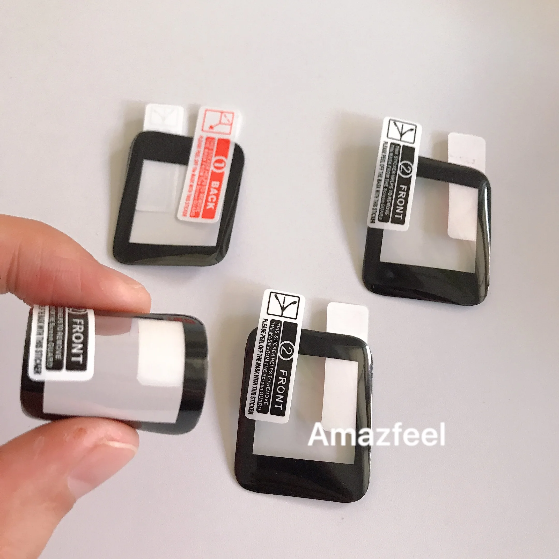 100 kozarcev/Paket 3D Zaščitnik Film Za Huami Amazfit Bip Lite Zaslon Zaščitna Za Amazfit GTS Ukrivljen Mehko Poln Kritje (Ni Stekla)