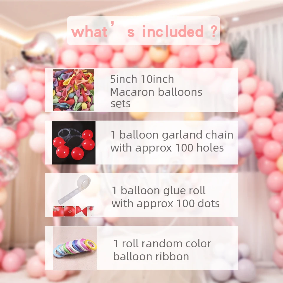100 kozarcev Pastelnih Baloni Garland Nastavite Macaron Sladkarije iz Lateksa Zračne Kroglice Happy Birthday Party Supplies DIY Balon Arch Hitra Dostava