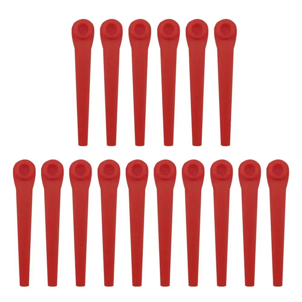 100 KOZARCEV Več Funkcij Rdeča Plastična Obrezovalnik Trave Rezila rezervna Rezila Za Vrt Moč Kosilnice