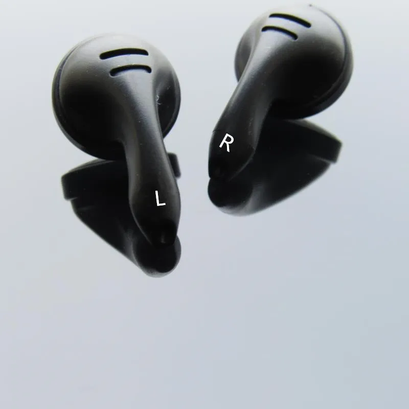 100 parov Slušalk Primeru Ravno Glavo Primeru za 14,8 mm Enota Storitve Zamenjave DIY E arphone Dodatki
