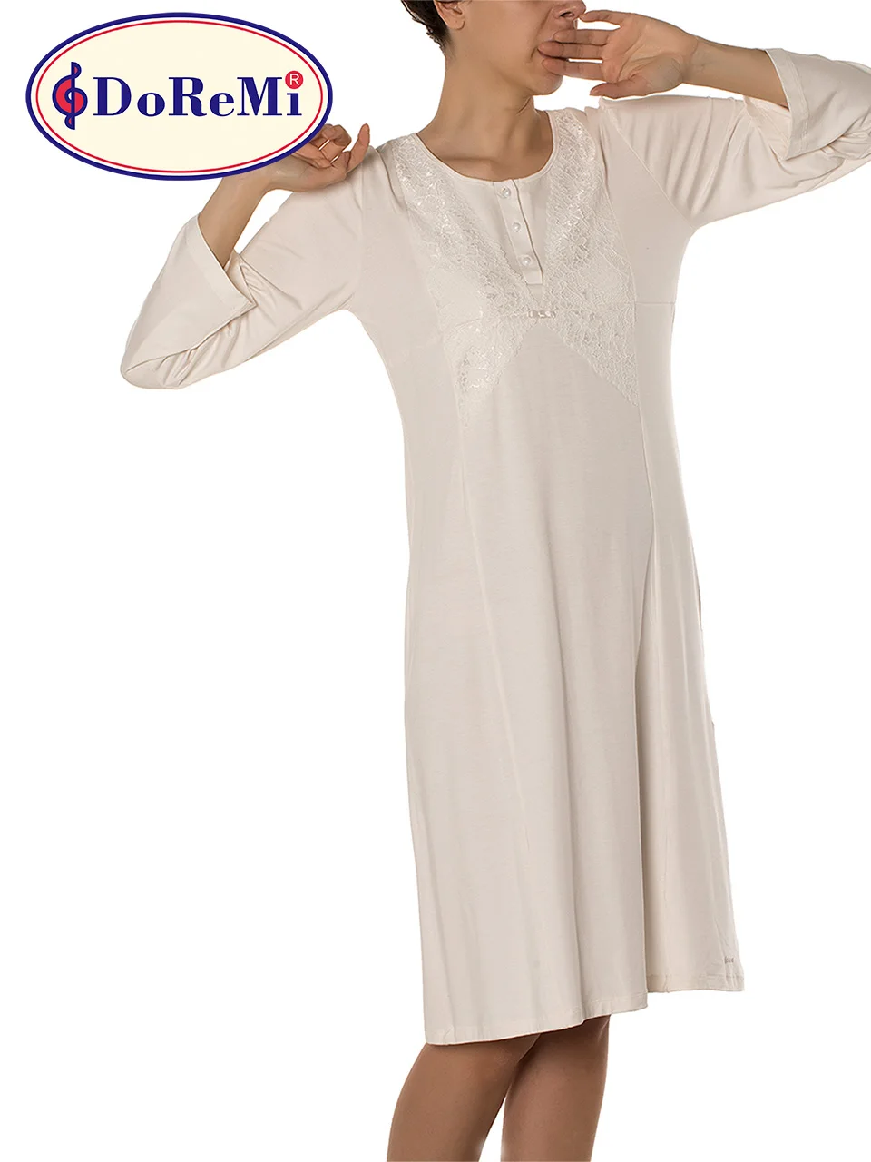 %100 Viskon Nightgowns Pižame Sleepshirts Homewear Za Ženske Sleepwear Nightdress Spanja Vrh Noč Obrabe Spalna Obleka