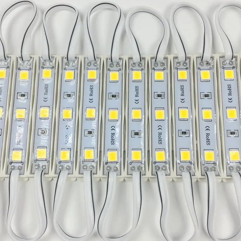 1000pcs super svetla SMD 5054 LED modul LED oglaševanje svetlobni modul za prijavo DC12V 3led IP65 vodotesen