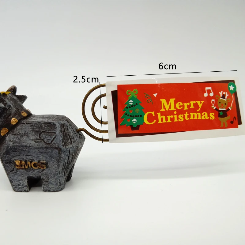 1000pcs/veliko večfunkcijsko pravokotne Santa Snjegović Elk samolepilne pečat nalepke Vesel Božič darila lepljivo paket oznaka