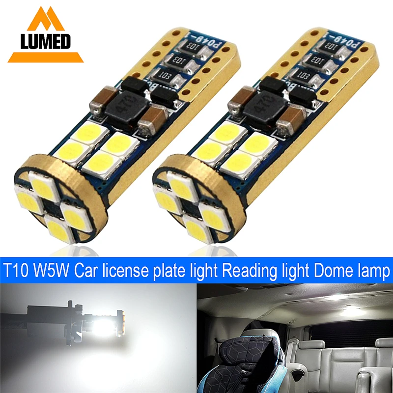 100x T10 LED 194 W5W 12 LED 501 Visoke Kakovosti 2835 SMD Avto Auto Turn Strani Tablice Svetlobe Oznaka Sijalka Žarnica CANBUS