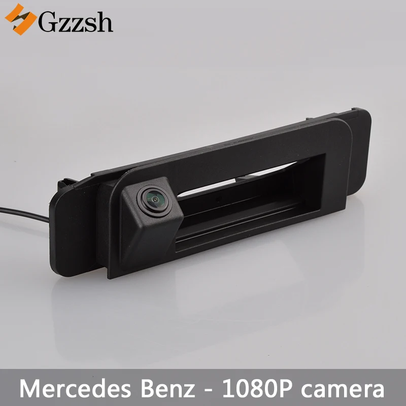 1080P avto HD prtljage ročaj fotoaparata za Mercedes Benz C-razred W205 CLA da w117 pogled od zadaj backup parkiranje kamera night vision camera