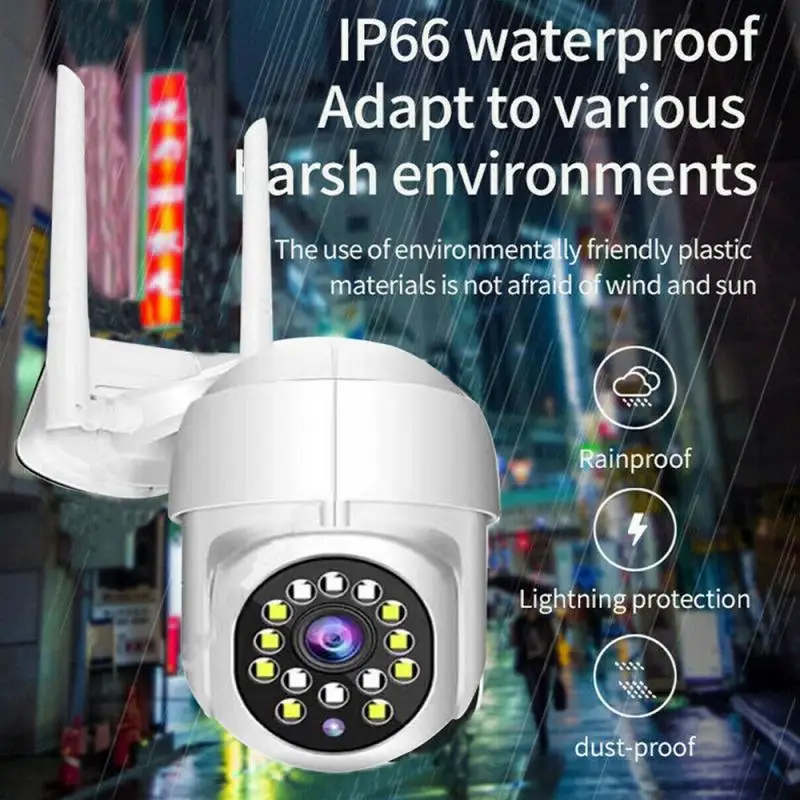 1080P HD WIFI IP Brezžična Kamera Smart Home Security IR Kamera 2MP, Brezžični Speed Dome CCTV Prostem Surveilance Vgrajen V Mic