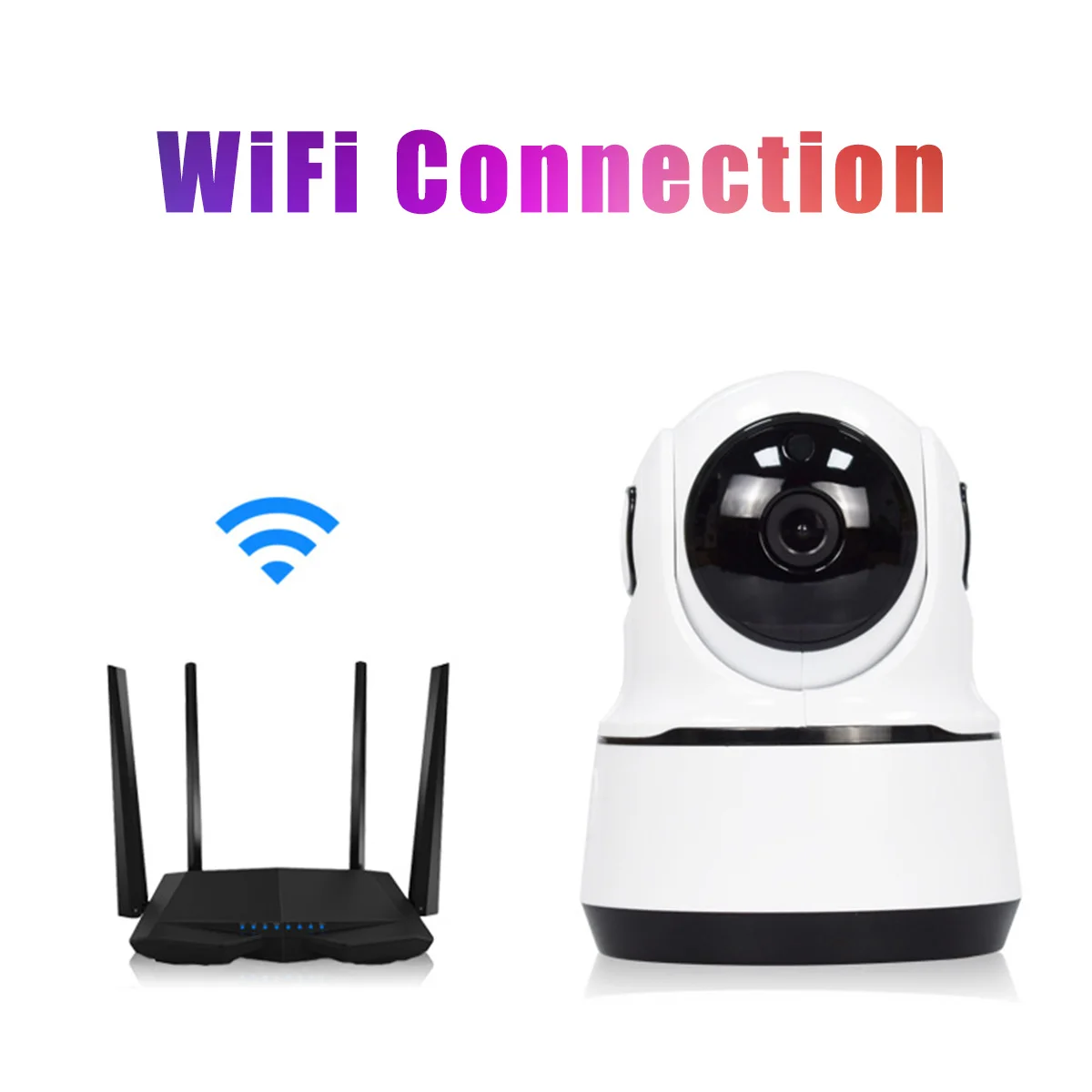 1080P Home Security IP Kamere PTZ WiFi Kamera Kartica SIM Brezžičnega omrežja Wi-Fi CCTV Kamere za Nadzor IR Nočno Vizijo Baby Monitor