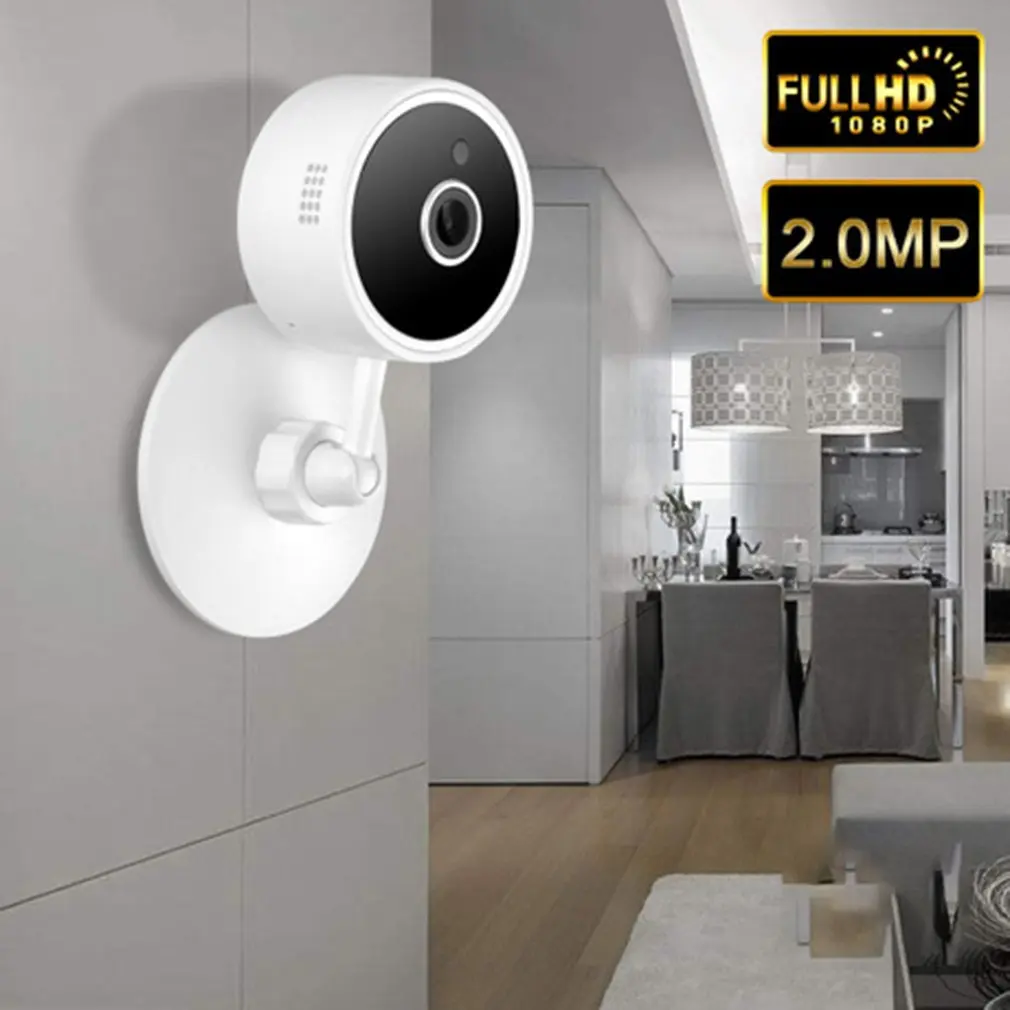 1080P Mini Indoor Brezžična Varnost Wifi IP Kamera Doma CCTV nadzorna Kamera 2MP Tuya Smart Življenje Night Vision IPC-1080P-X2