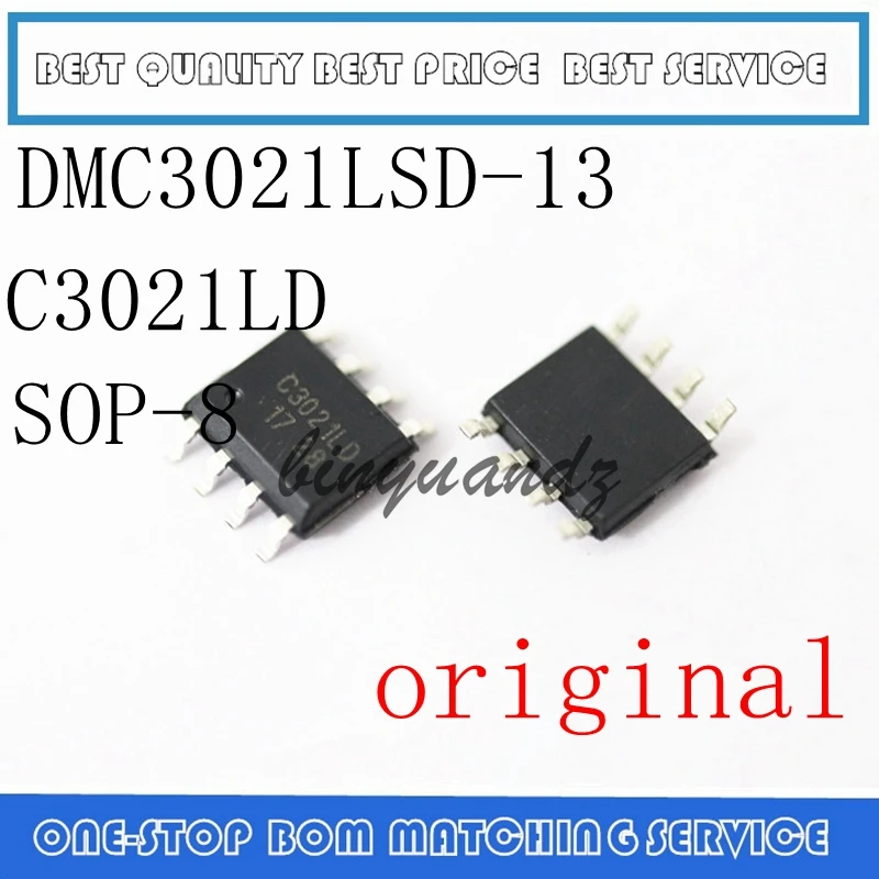 10PCS-50PCS novo izvirno DMC3021LSD-13 C3021L C3021LD SOP-8