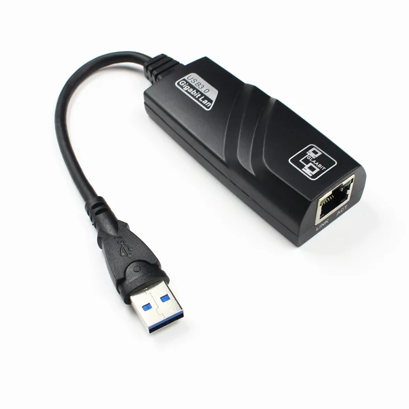 10PCS/50Pcs/veliko USB3.0 USB 3.0, Da 10/100/1000Mbps RJ45 Gigabit Ethernet Adapter Omrežja Wlan Card za Macbook, Mac OS Windows
