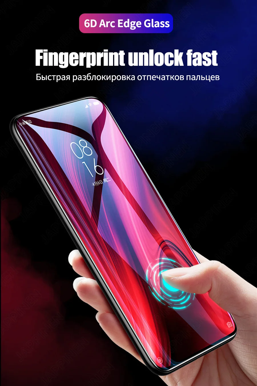 10PCS 6D Kaljeno Steklo za Xiaomi Mi 9T Pro 9 SE Screen Protector za Xiaomi Mi 9 T 8 A2 Lite A1 A2 A3 Mix 3 Pocophone F1