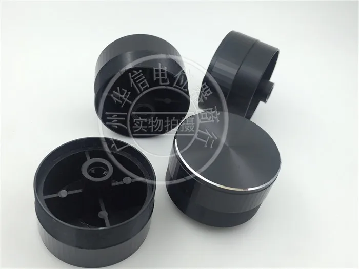 10pcs aluminijasto zaporko gumb / os potenciometra skp GK-40D / širina 40 MM visoko 27,5 MM 6 mm luknja
