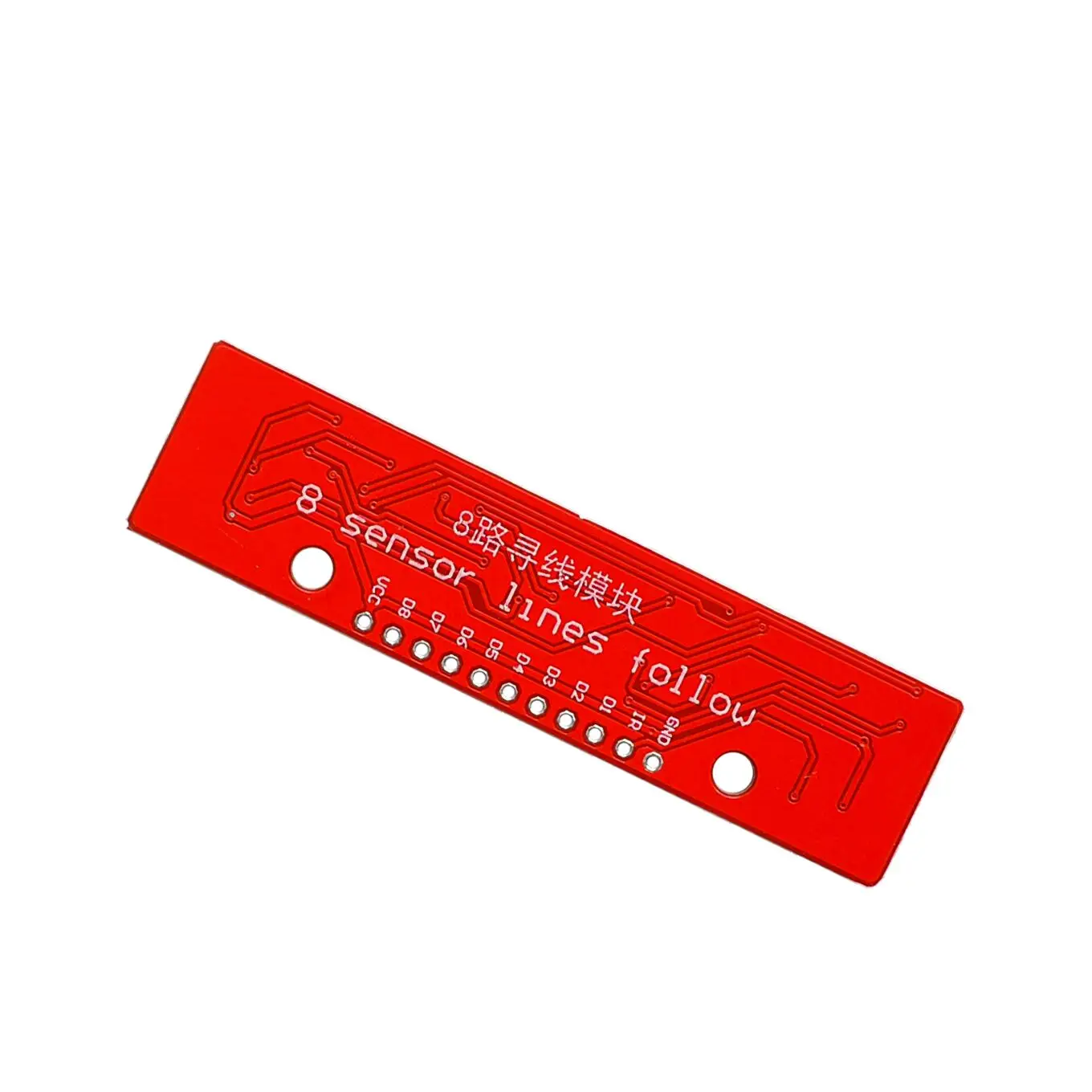 10PCS/LOT Sledenje Modul je Infrardeči Senzor za Zaznavanje Modul DIY Za Arduino 8-Kanalni Ir Detektor Lov Modul 8 bit Senzor