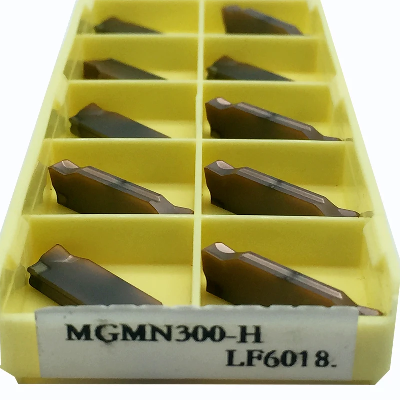 10pcs MGMN300-H LF6018 CNC rezalno rezilo ZA jeklo/nerjaveče jeklo/lito iro Vstaviti orodja rezilo