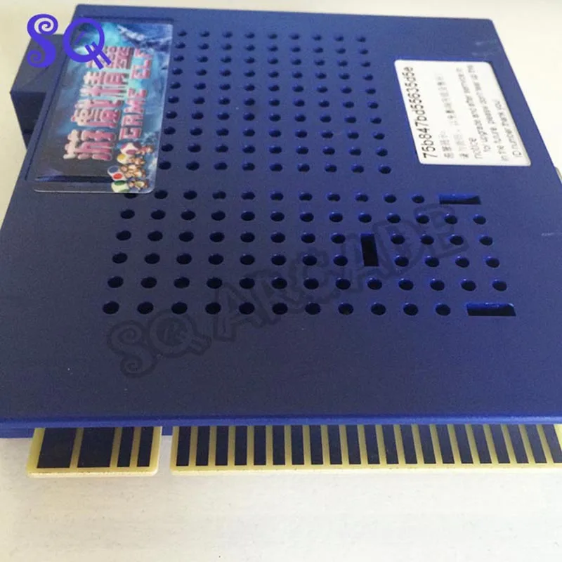 10pcs navpično igre modra elf 412 v 1 CGA VGA visoko Kakovost multi igro krovu PCB