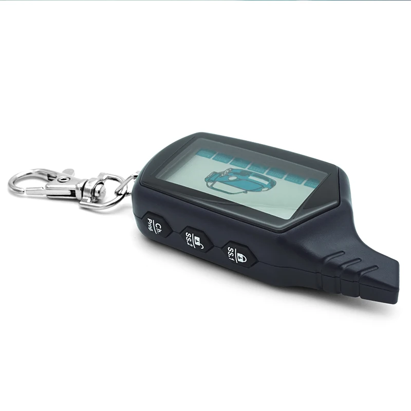 10PCS Twage B6 Lcd zaslon, Daljinski upravljalnik Ključni Fob Verige /keychain za Vozila Varnostne Starline B6 Dve Poti Avto Alarmni Sistem