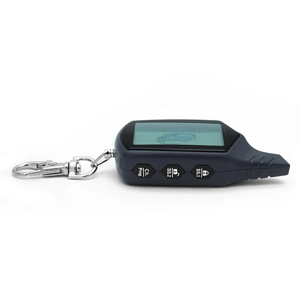 10PCS Twage B6 Lcd zaslon, Daljinski upravljalnik Ključni Fob Verige /keychain za Vozila Varnostne Starline B6 Dve Poti Avto Alarmni Sistem