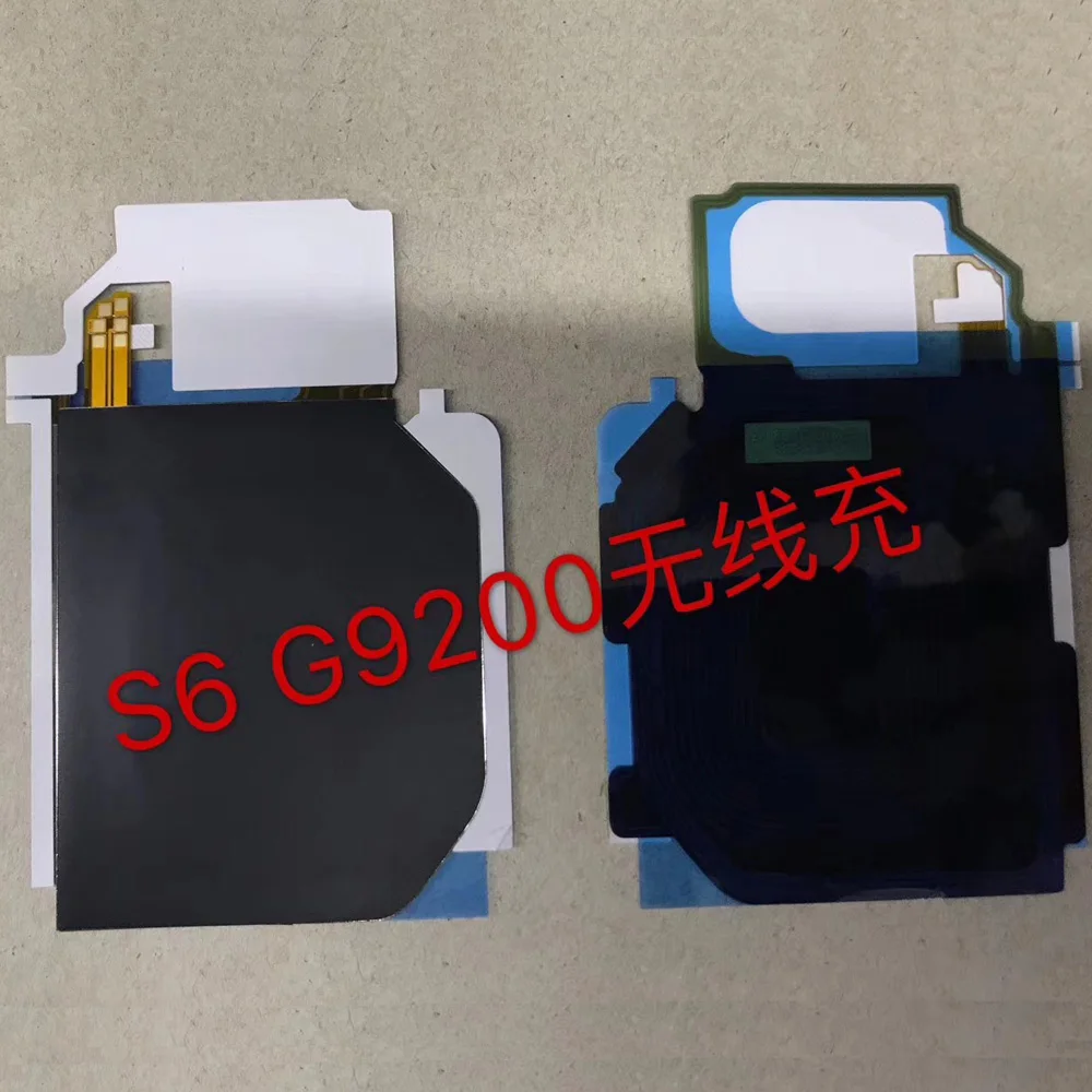 10pcs/veliko Brezžično Polnjenje Polnilnik Sprejemnik IC, Čip NFC flex kabel nalepke Za Samsung Galaxy S6 g920 S6 Rob G925