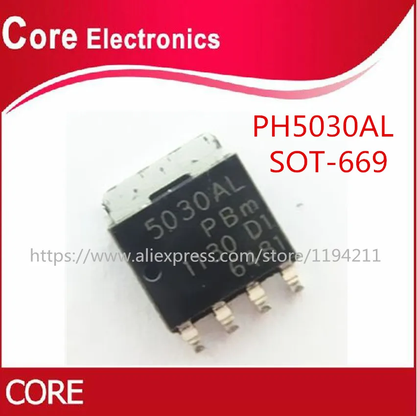 10pcs/veliko PH5030AL 5030AL MOSFET SOT-669 nova