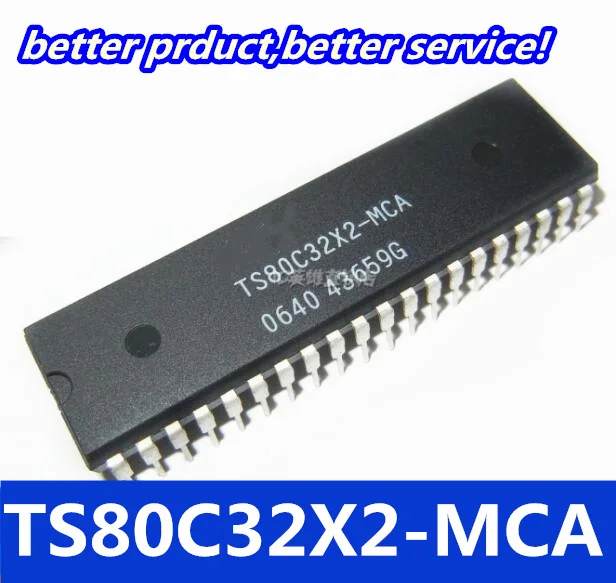 10pcs/veliko TS80C32X2-ZDU TS80C32X2MCA TS80C32X2 TS80C32X2-MCB DIP-40