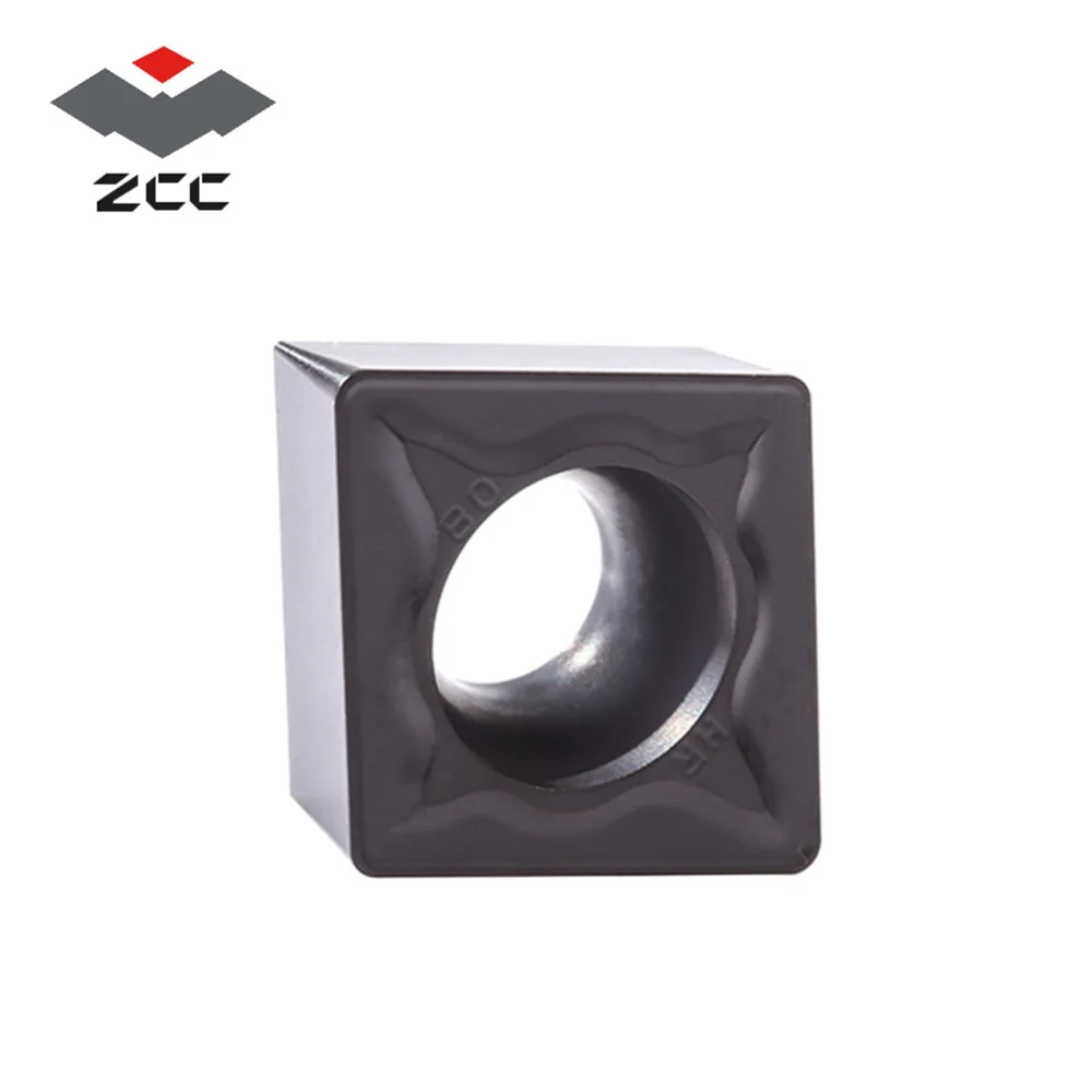 10pcs/veliko ZCC.CT promocijske obračanja karbida vstavi CCMT CCMT060204 CCMT09T304 CCMT120408 CNC struženje orodje za jekla, litega železa