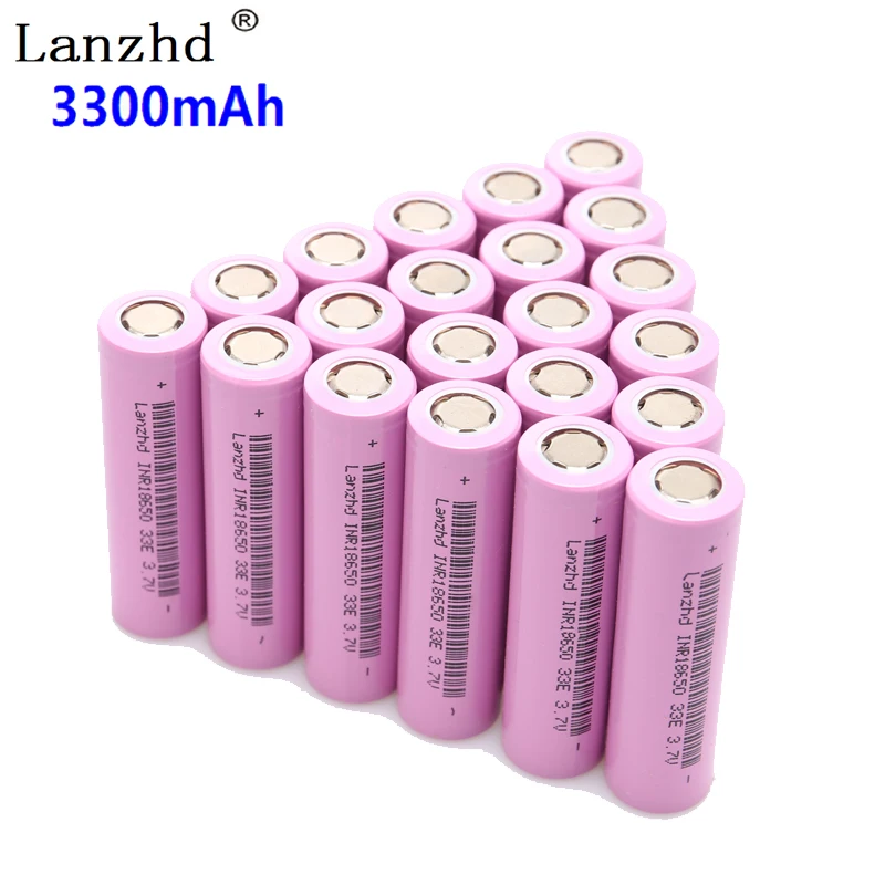 10~40PCS Baterije 18650 3,7 V dc baterij za ponovno Polnjenje li litij-ion, 3.7 v 30a velike trenutni 18650VTC7 18650 baterijo