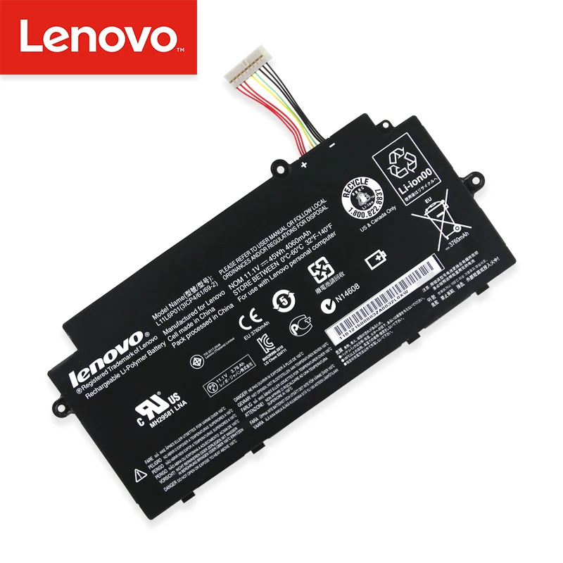 11.1 V 45Wh Original L11M3P02 L11L6P01 Laptop Baterija Za Lenovo IdeaPad U31 U510 Serija Tablet