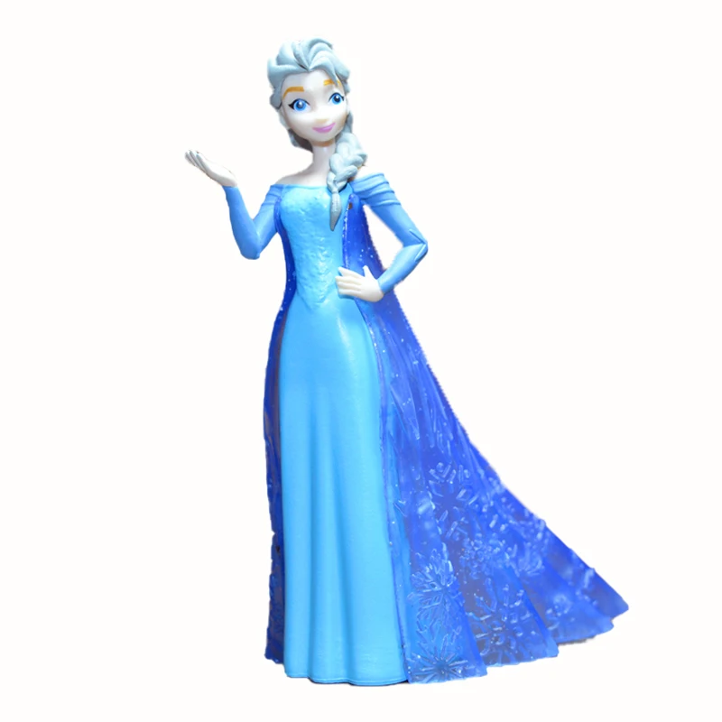 12-13 cm Disney Zamrznjene Princesses Igrače Elsa Ana Pepelka sneguljčica Rapunzel Dejanje Slika Lutka Otroci Rojstni dan PVC Model