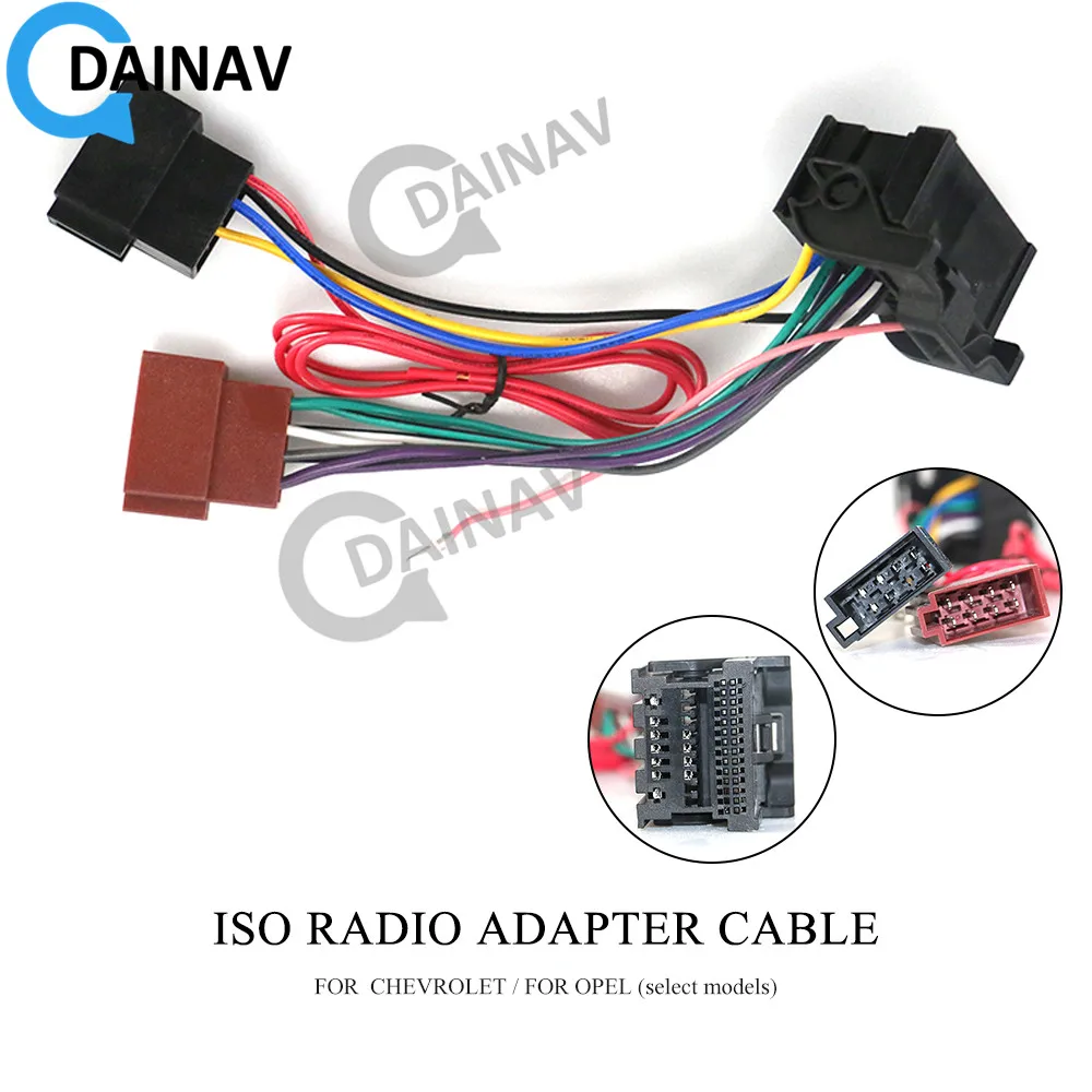 12-131 ISO Radijski Adapter za CHEVROLET za OPEL (na izbranih modelih) Napeljave Pas Priključek Vodi Loom Kabla