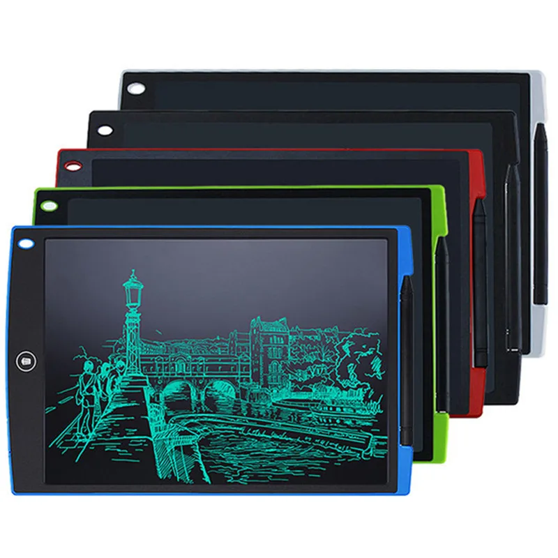 12 inch Ultra-tanek LCD Pisni obliki Tablet Digitalno Risanje Tablet Igrače Rokopis Blazine Grafični Elektronski Tablet Odbor Z Baterijo