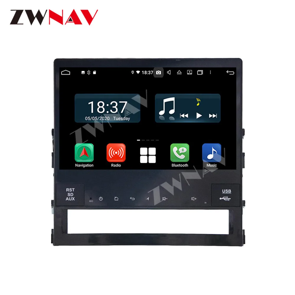 128G DSP Carplay Android 10.0 Zaslon, DVD Predvajalnik Avto Za Toyota Land Cruiser Leta 2020, WiFi, GPS Navigacija Auto Radio Stereo Vodja enote
