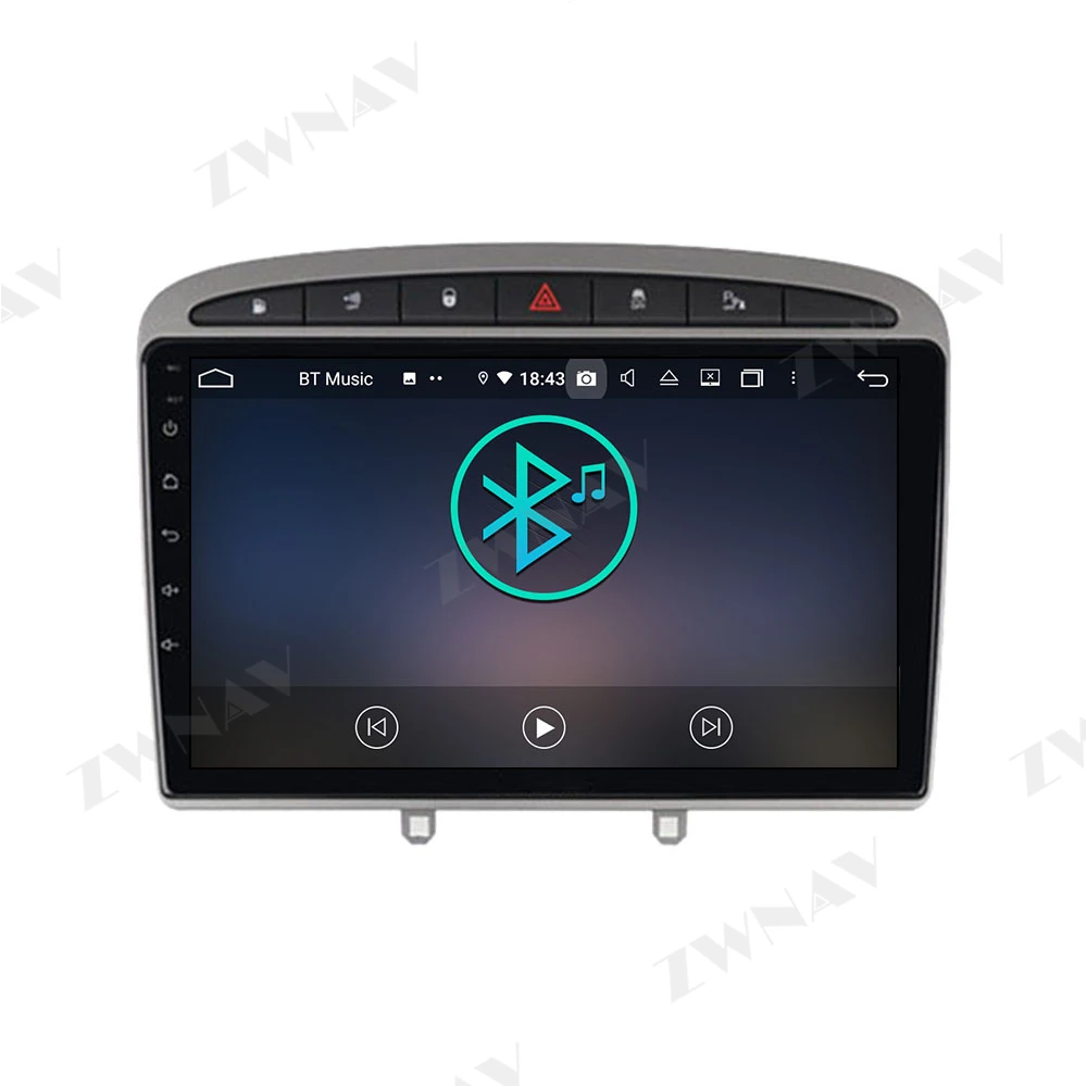 128GB Brezžični Carplay Android Zaslon Predvajalnik Za Peugeot 308 308SW 408 2012 2013 GPS Navi Audio Stereo Radio Vodja Enote